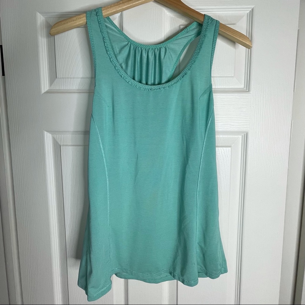 Lululemon Tank - Aqua - Size 6